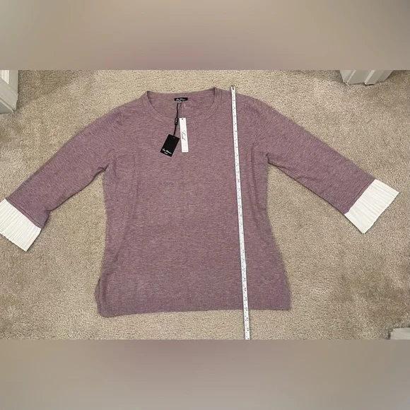 Vila Milano lightweight pullover sweater women size XL NWT - Picture 3 of 6